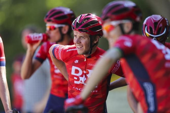 Sam Spokes in Drapac team kit