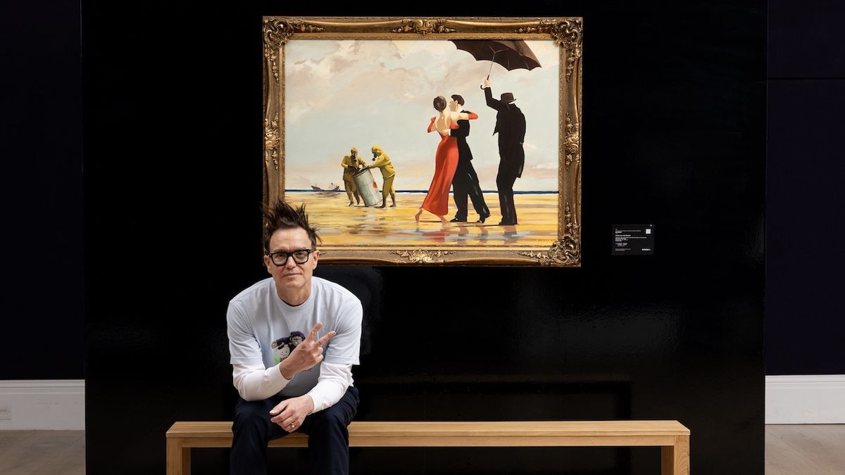 Mark Hoppus with ‘Crude Oil (Vettriano)’