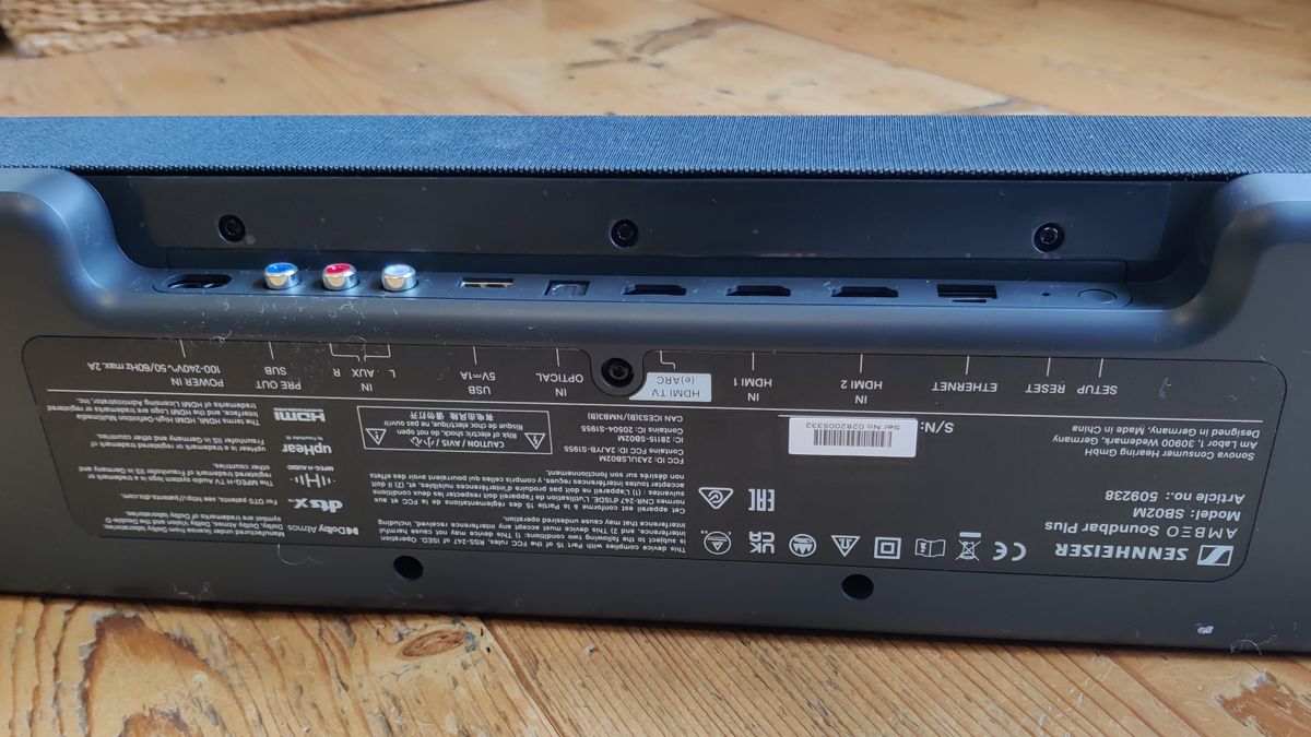 Sennheiser Ambeo Soundbar Plus review awesome Dolby Atmos from a single soundbar TechRadar