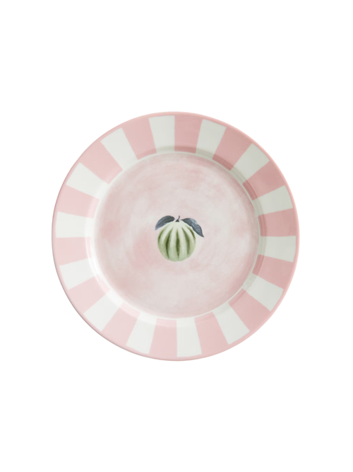 Medium-Sized Porcelain Plate With Motif