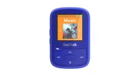 the sandisk clip plus mp3 player in blue