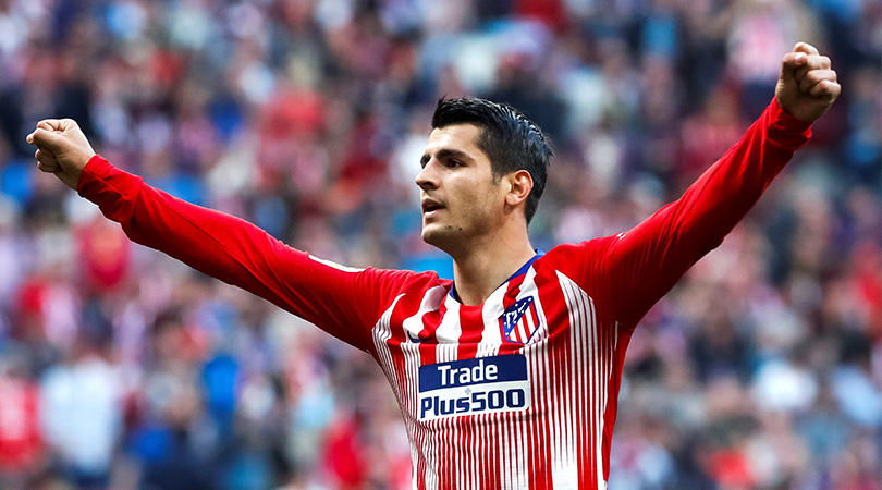 Alvaro Morata at Atletico Madrid