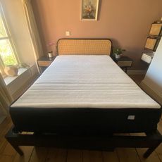 The Origin Hybrid Pro mattress being tested at home