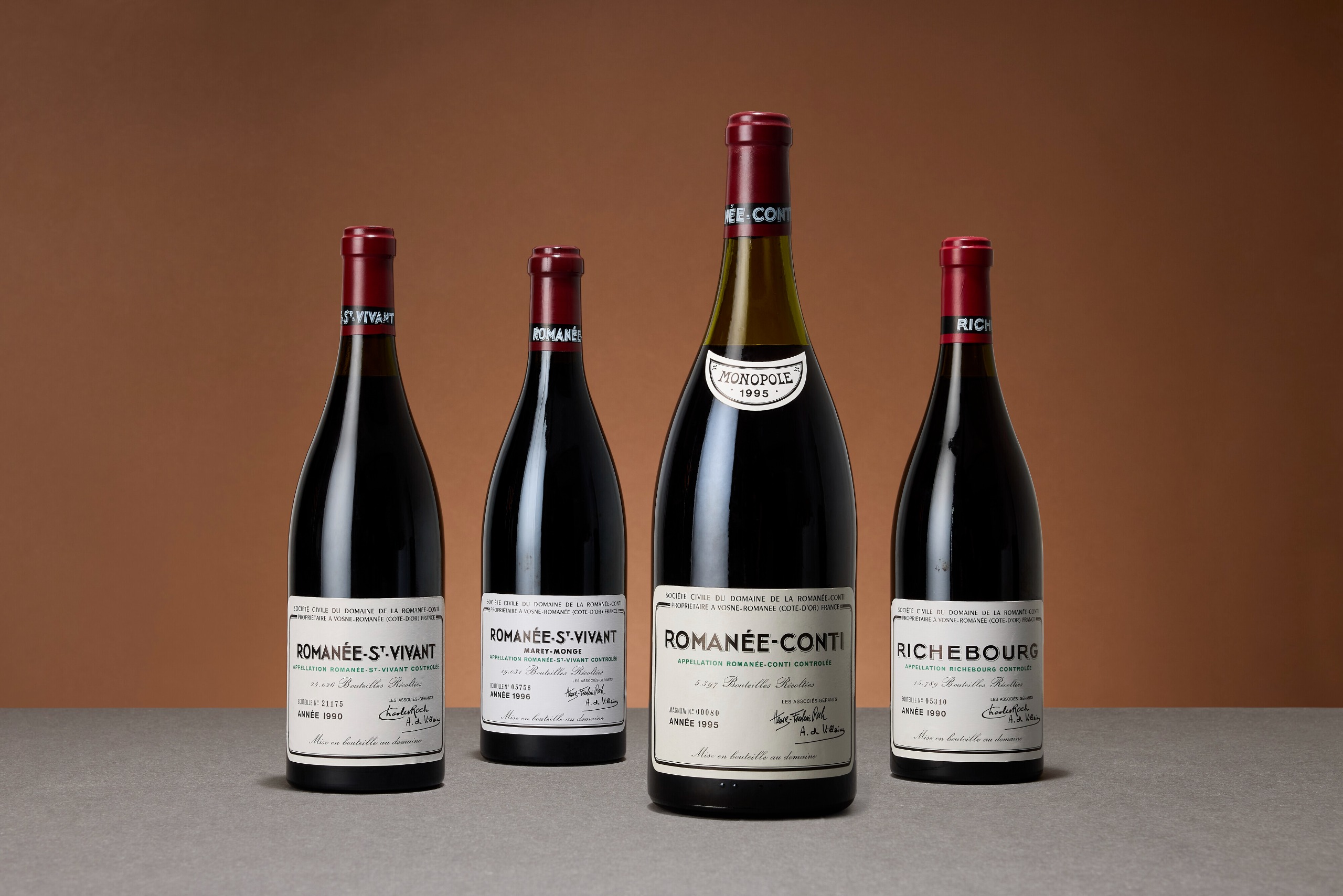 Romane&amp;#769;e-Conti bottles