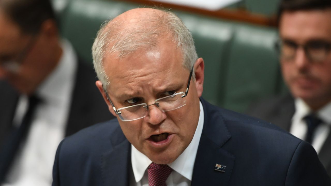 Australian Prime Minister Scott Morrison