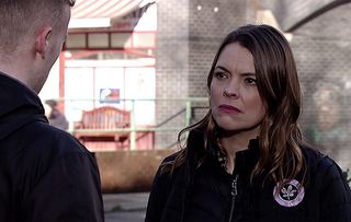 Tracy Barlow offers Tyler £5000 to have nothing more to do with Amy.