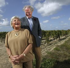 Philippine de Rothschild and Eric de Rothschild