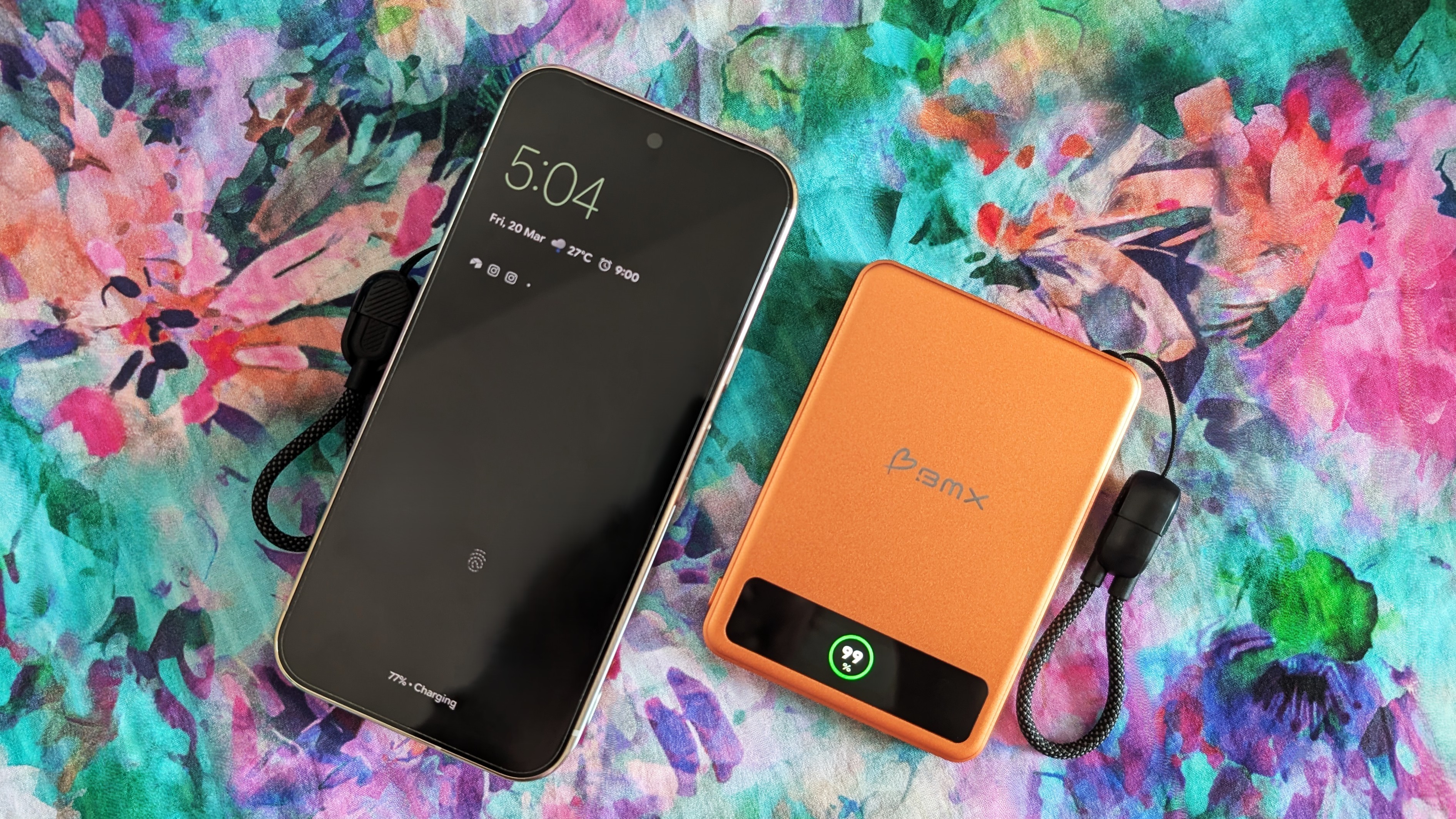 BMX SolidSafe 5K and 10K Solid-State Magnetic Power Bank with Qi2 and MagSafe support