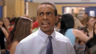 Tim Meadows as the principal yells in Mean Girls.