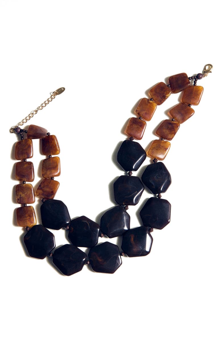 Layered Stone Necklace