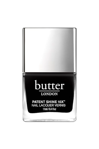 butter LONDON Patent Shine 10X Nail Lacquer Polish in True Black 