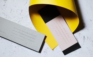 A/W Paris shows, soft leather invitations