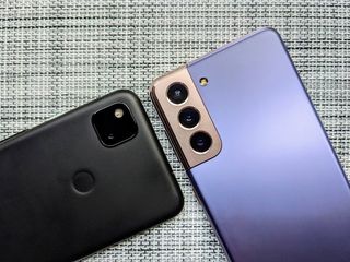 Pixel 4a and Galaxy S21 Camera Modules