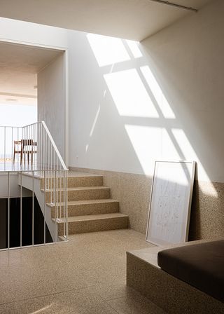 clean minimalist interior in Casa M in Portugal