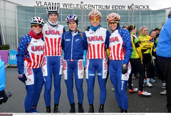 Team USA at the startline