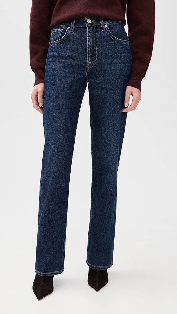 7 for All Mankind Stovepipe Straight Jeans