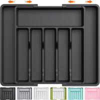 Lifewit Expandable Silverware Drawer Organizer,