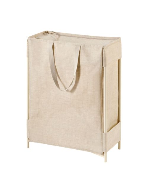 PURRPINGLA Beige Laundry Bag With Stand