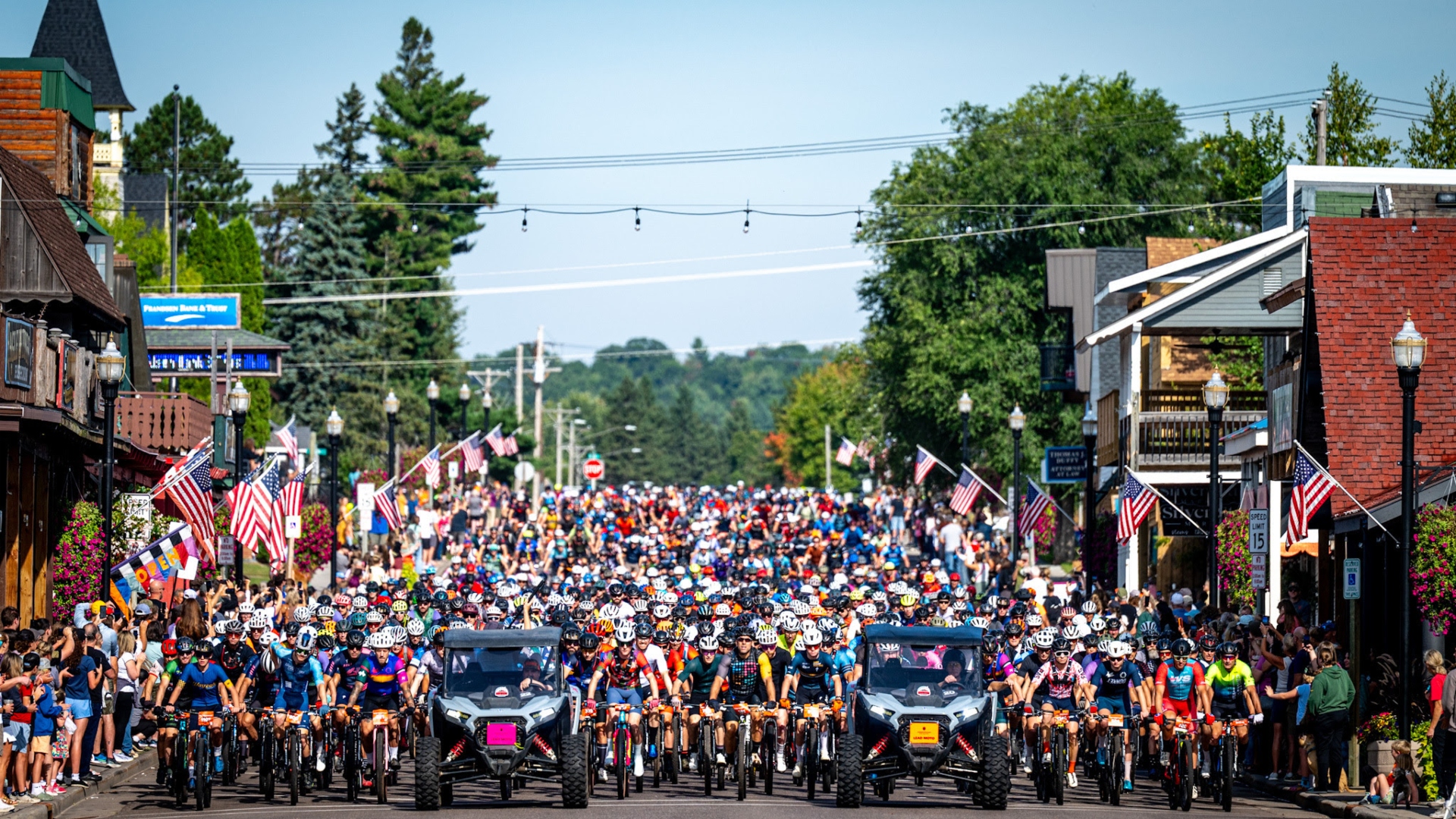 The startline at Life Time Grand Prix's Big Sugar arce in Bentonville, AR.