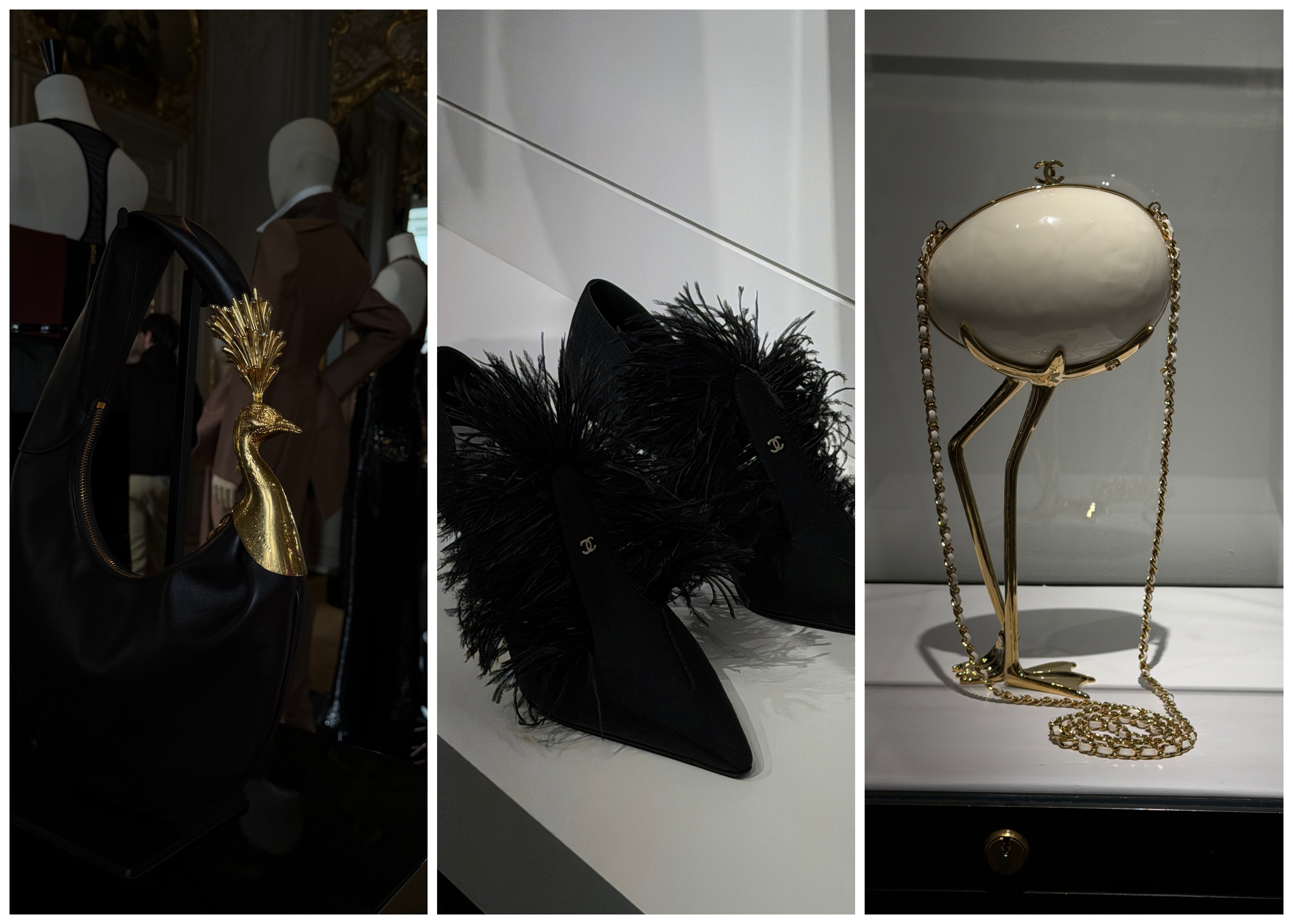 Schiaparelli showroom in March, Chanel store in July by Alexis Badiyi