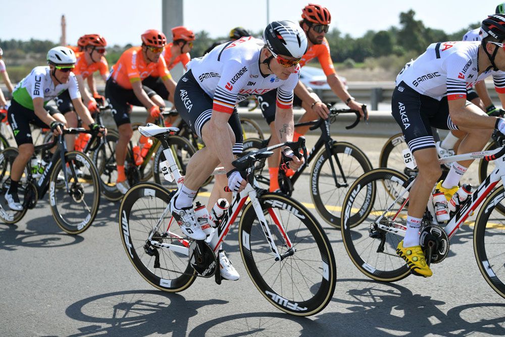 Andre Greipel in his new Team Arkea-Samsic kit