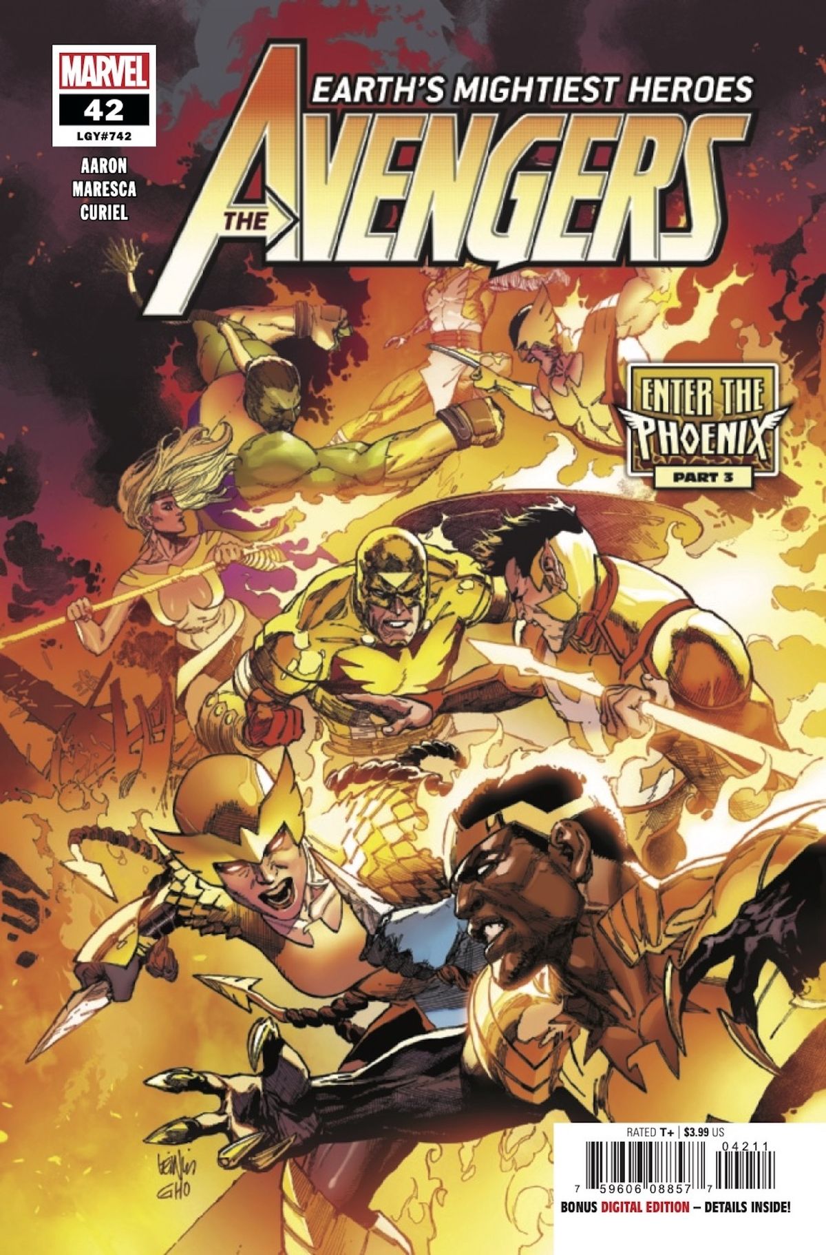 page from Avengers #42