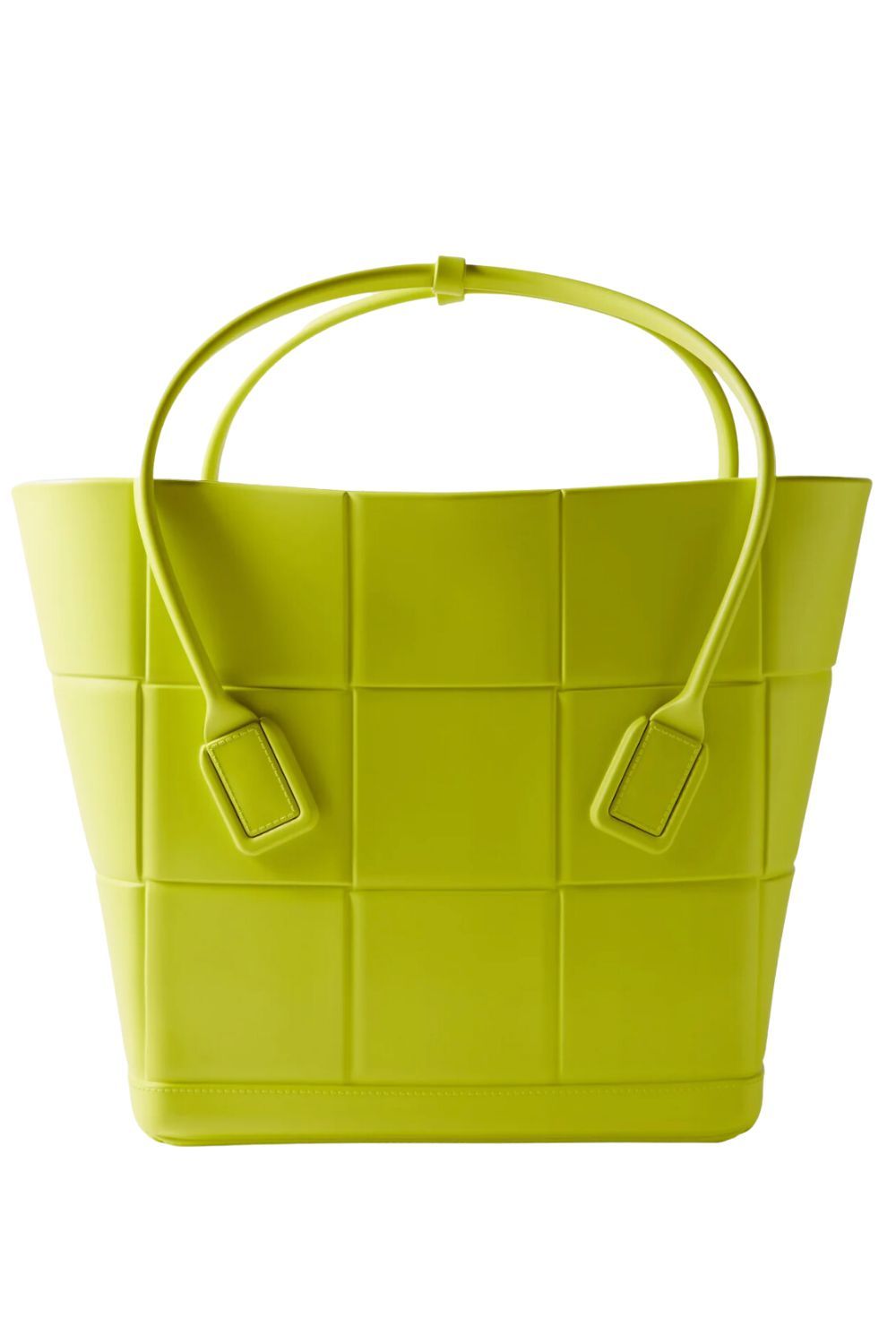 Bottega Veneta Arco intrecciato-effect rubber tote bag