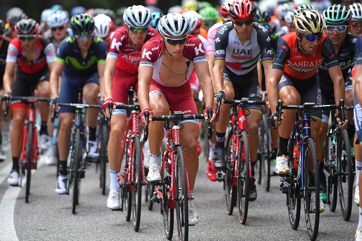 The Tour de Pologne peloton