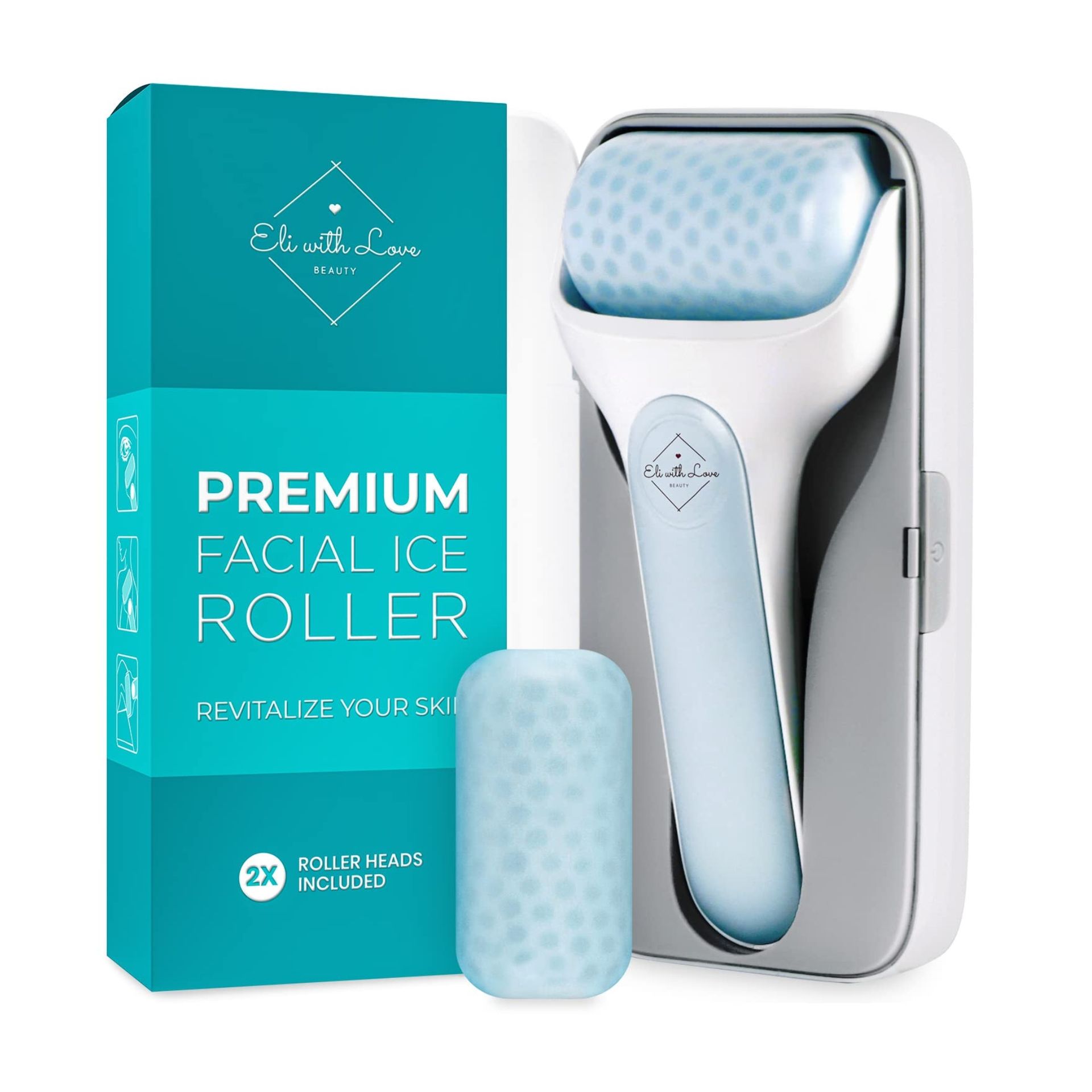 Skuter es krim biru dalam kemasan