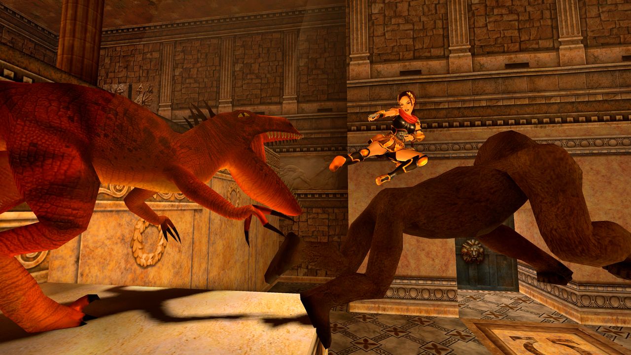 A Tomb Raider 1-3 Remastered Challenge Mode screenshot.