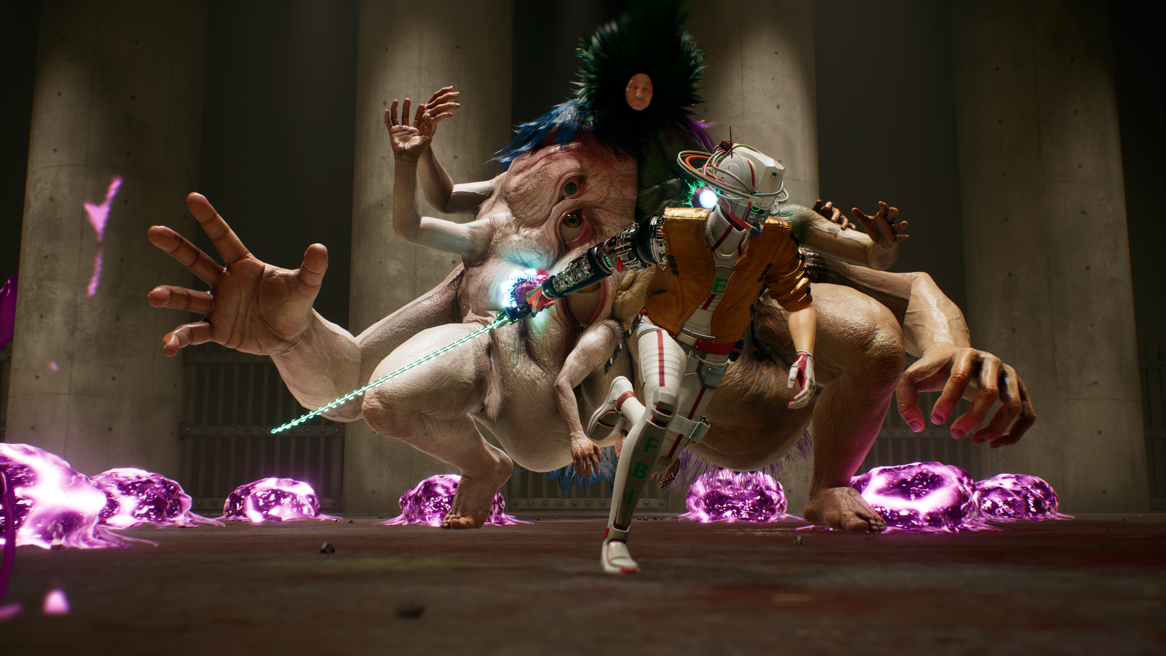 Romeo is a Deadman; behind the scenes images of a video game