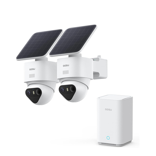 T2 Ultra 4K Security Cameras (2 pack) and aosuBase 2.0
