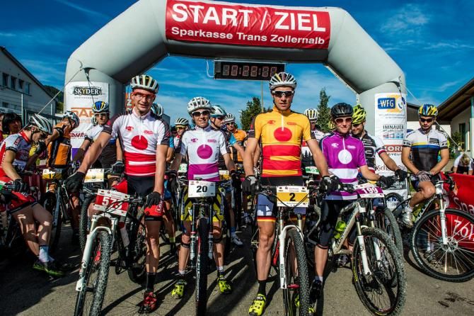 The leaders before the start of stage 3