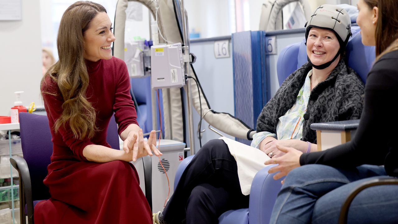 The Princess Of Wales Visits The Royal Marsden Hospital