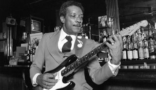 Hubert Sumlin, pictured at Tramps Bar in New York City on June 26, 1987