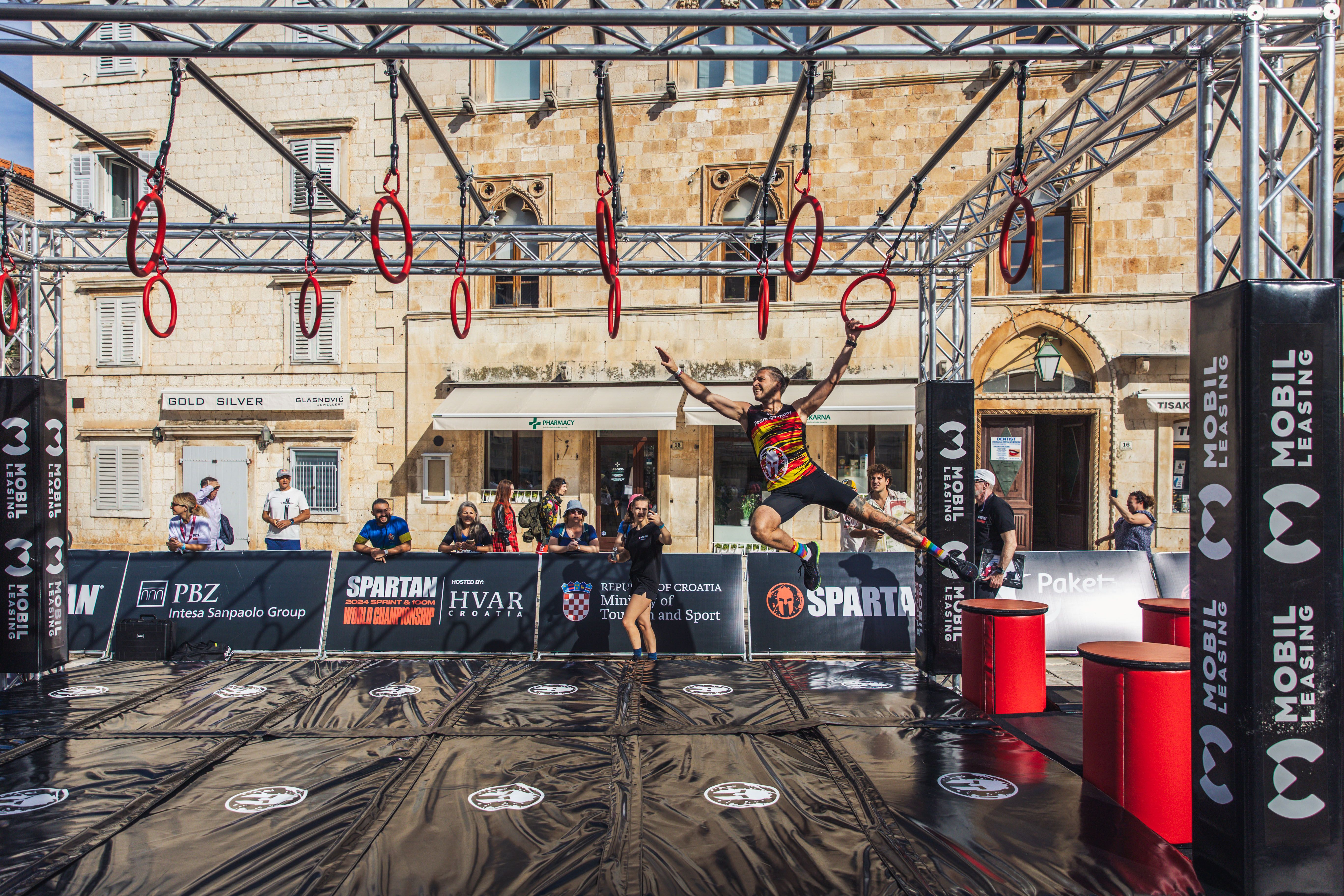 Scenes from the 2024 100m Spartan World Championships in Hvar, Croatia