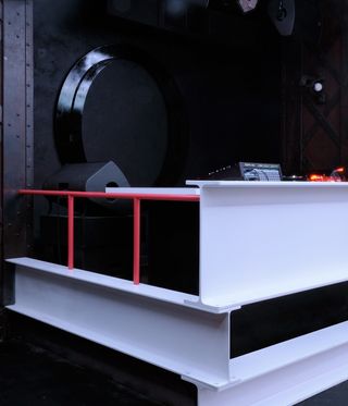 New DJ booth design, in Badaboum nighclub, Paris