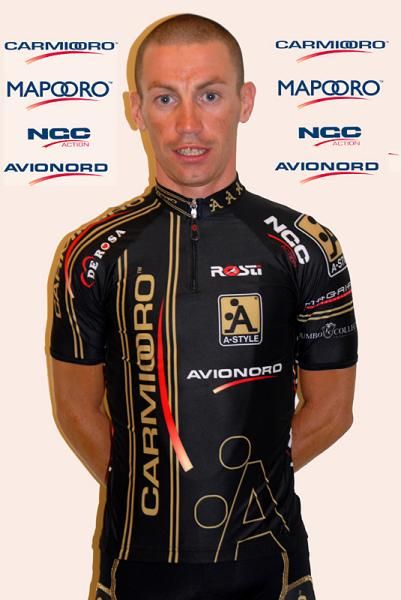 Italian Emanuele Sella in CarmioOro team gear