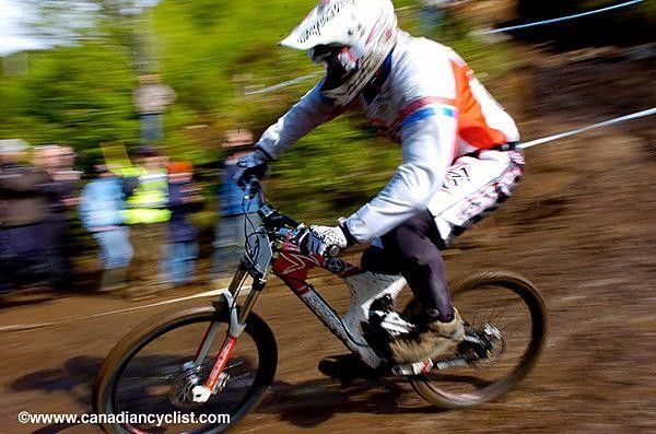 Steve Peat at Fort William, Scotland.
