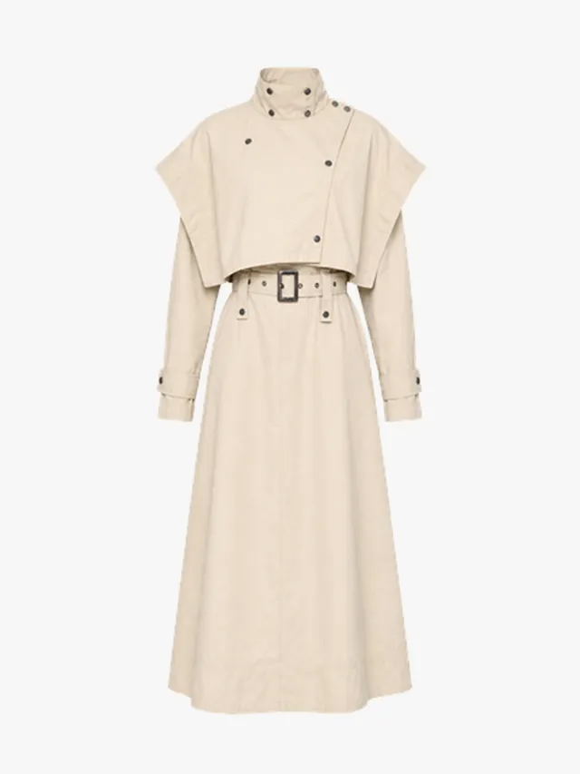 Banana Republic, Cotton Twill Utility Trench Dress