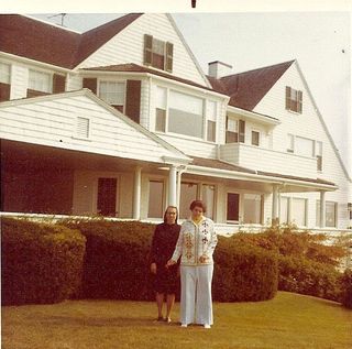 Rosemary (right) with her caretaker, Sister Paulus, circa 1974