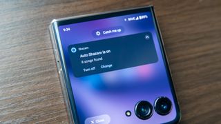 Auto Shazam notification