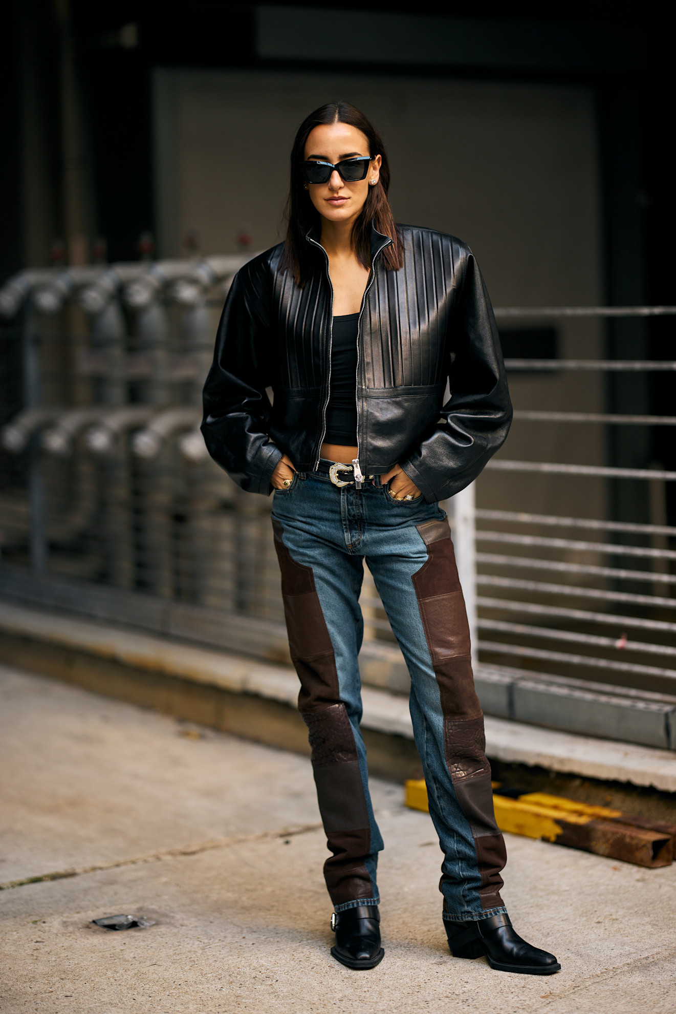 The French girl denim at Paris Fashion Week Spring/Summer 2027