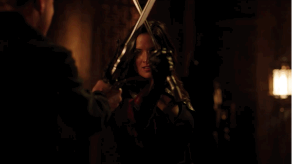 Malcolm Vs. Nyssa