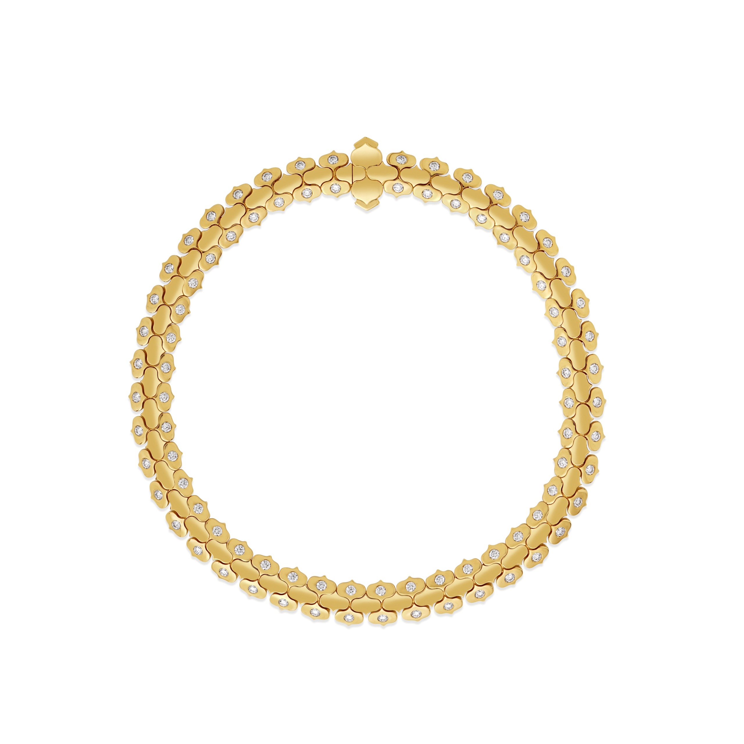 Diamond Edge Link Bracelet | Diamond