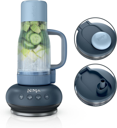 Ninja Blendboss 26oz Tumbler Blender With Travel Tumbler