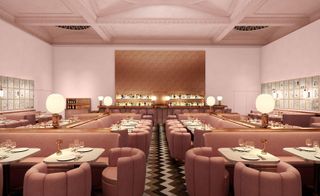 Shrigley enlisted India Mahdavi to redesign the interiors of the restaurant