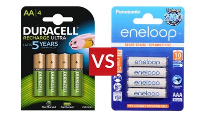 Panasonic Eneloop vs Duracell Rechargeable Ultra