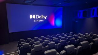 Dolby screening room in London 