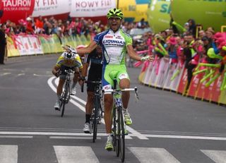 Moreno Moser wins stage 6 of the Tour of Poland